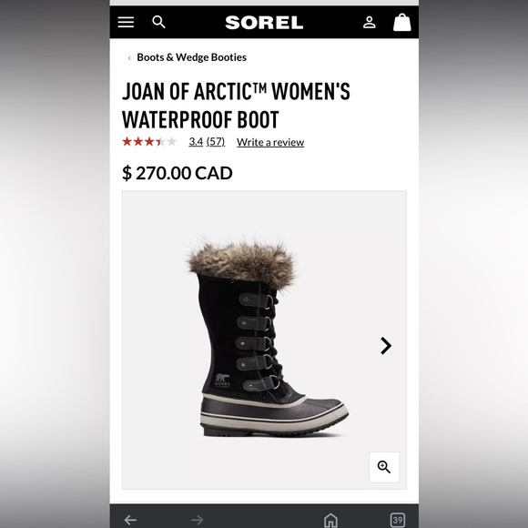 JOAN OF ARCTIC™ WOMEN'S WATERPROOF BOOTS BRAND NEW WITH BOX - Picture 6 of 10